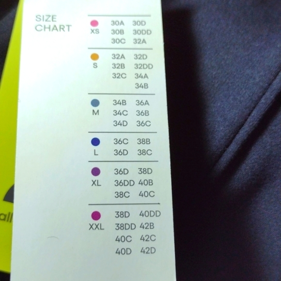 NWT Women's Light Support Strappy Racerback Sports Bra - All in Motion - S - Picture 5 of 6